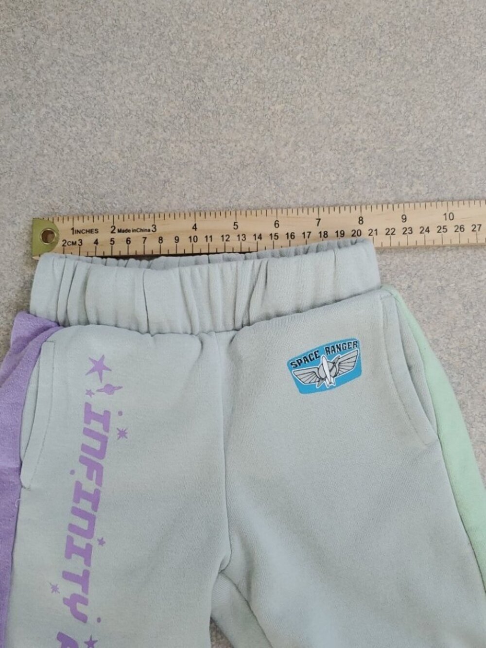Buzz Lightyear Joggers Sweat Pants Disney Pixar Size 2T Toy Story Boys or Girls - Picture 7 of 11